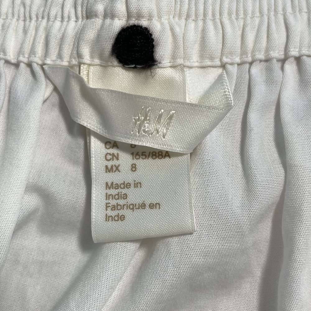 Embroiled Polka dot off-the-shoulder blouse 100% Cotton size 8 - Picture 7 of 8